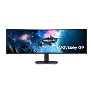 SAMSUNG Odyssey G9 G95C Gaming Monitor, 49" 5120 x 1440 VA Display, 240Hz Refresh Rate, 1ms (GtG) Response Time, FreeSync Premium Pro Technology, 1000R Curvature, Black |