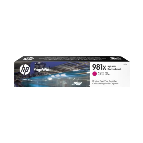 HP 981X High Yield Magenta Original PageWide Cartridge