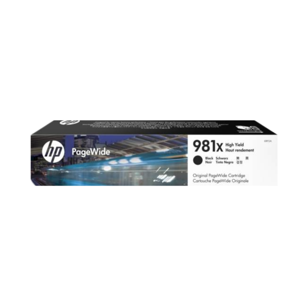 HP 981X High Yield Black Original PageWide Cartridge