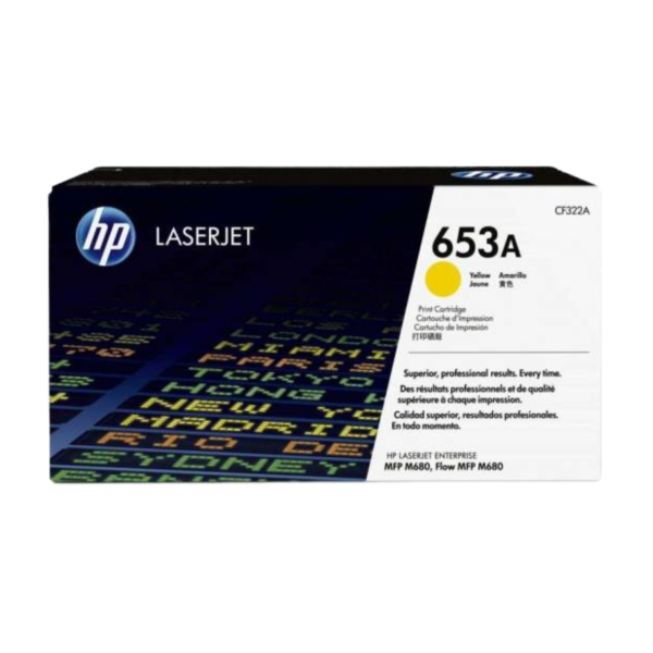 HP 653A Cyan Original LaserJet Toner Cartridge
