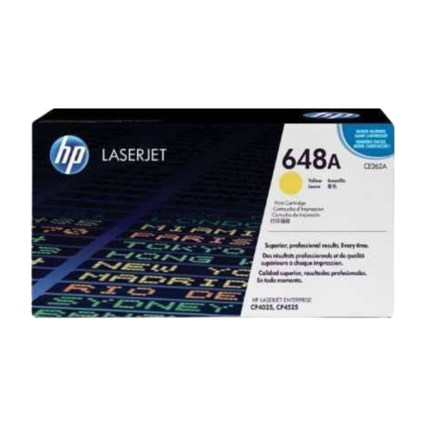 HP 648A Yellow Original LaserJet Toner Cartridge